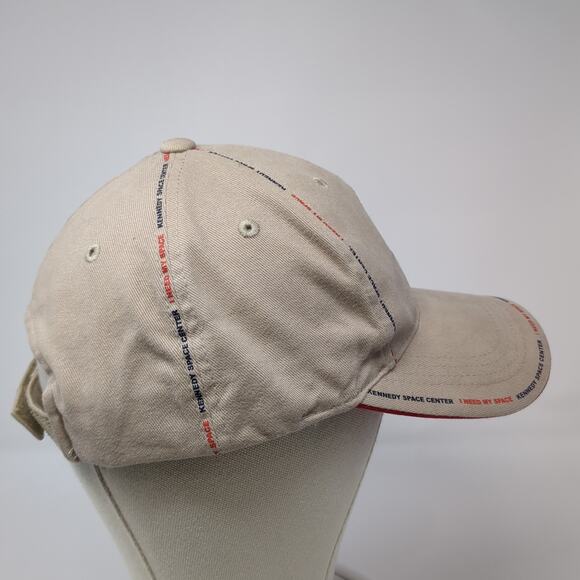 NASA I Need My Space Strapback Hat Beige One Size American Needle - Picture 5 of 10